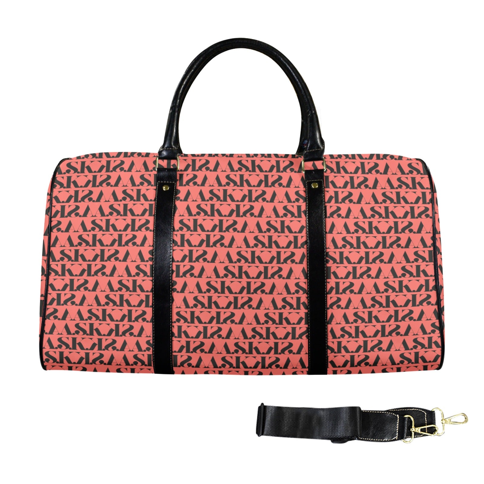 MICKI BLK CLASSIC DUFFLE