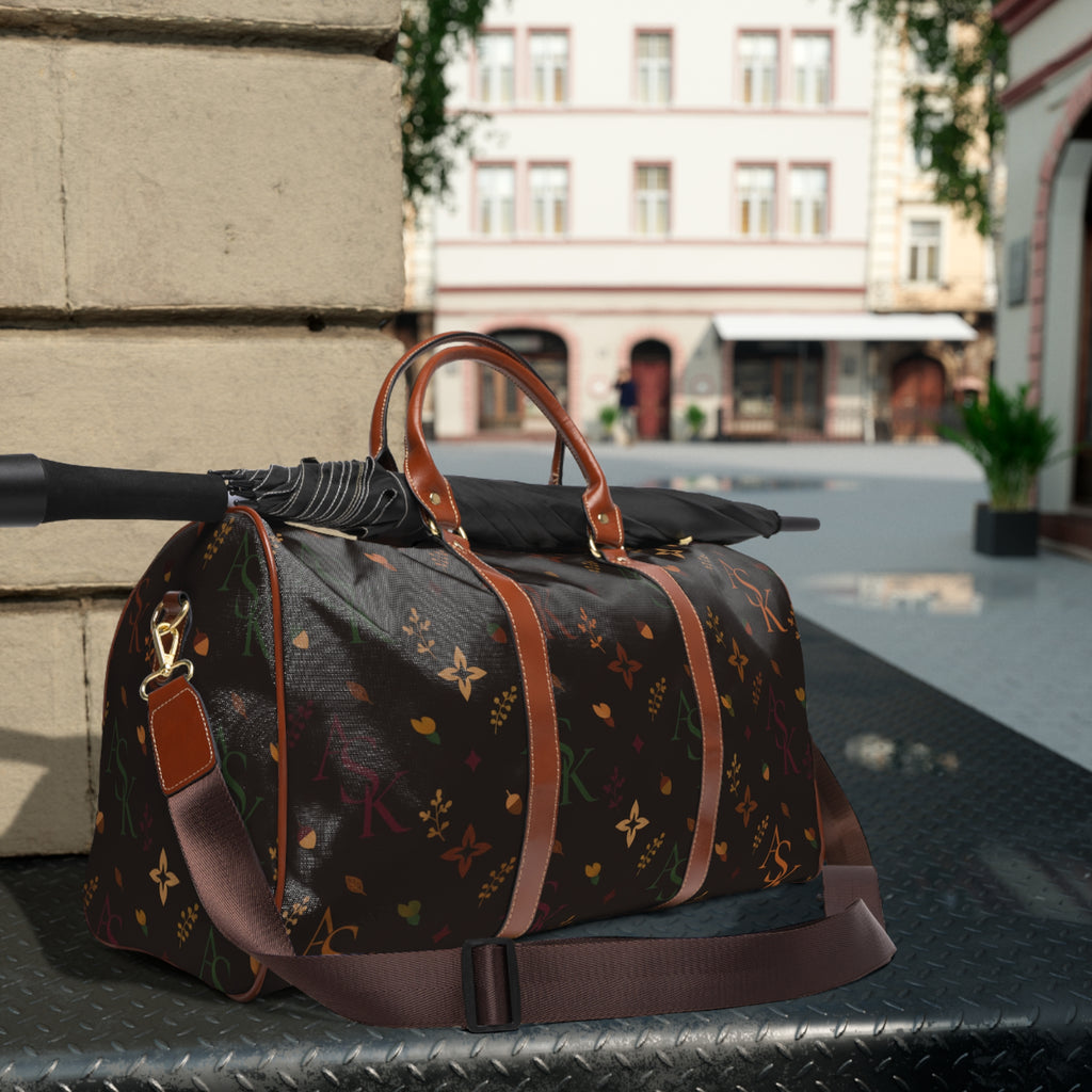 Waterproof Travel Bag - Luxury Monogram Weekender Duffle