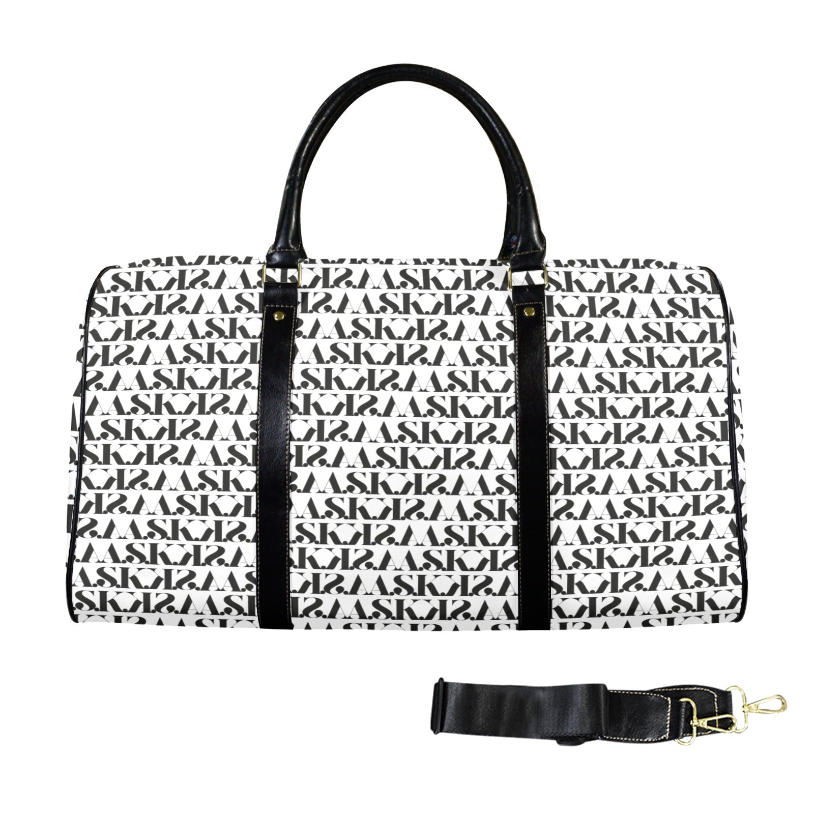 MICKI BLK CLASSIC DUFFLE