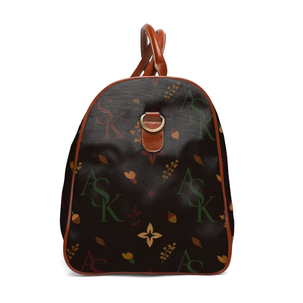 Waterproof Travel Bag - Luxury Monogram Weekender Duffle
