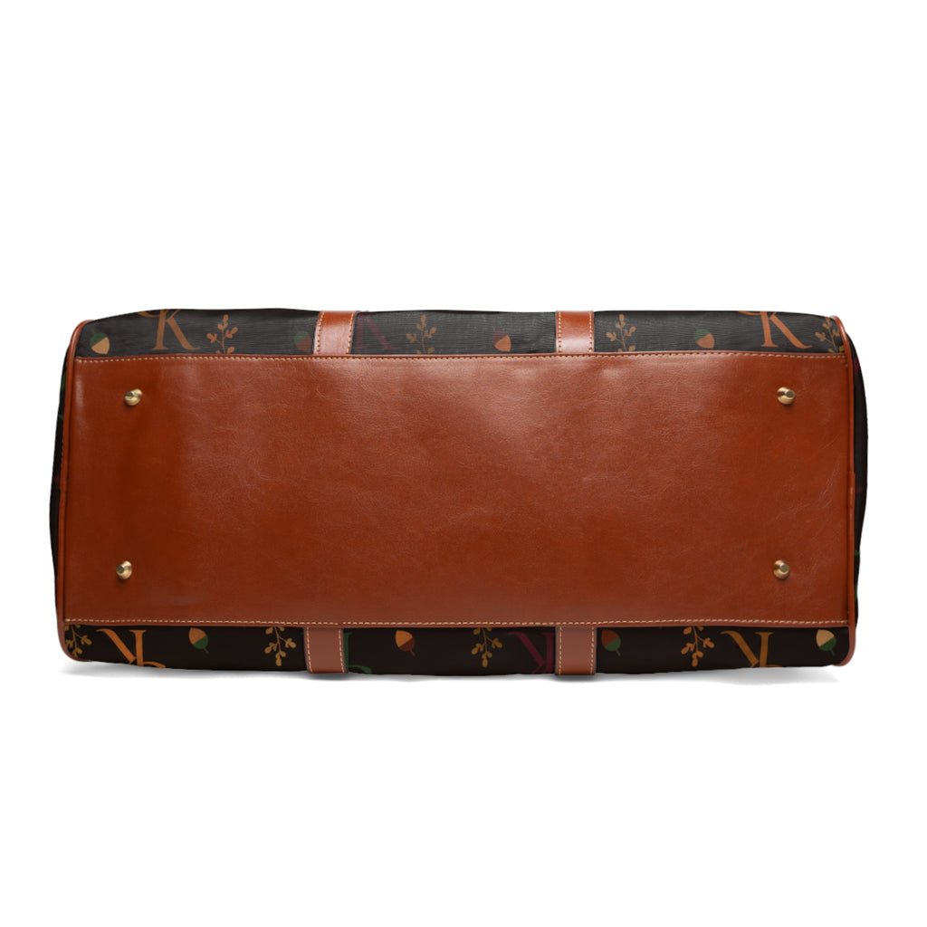 Waterproof Travel Bag - Luxury Monogram Weekender Duffle