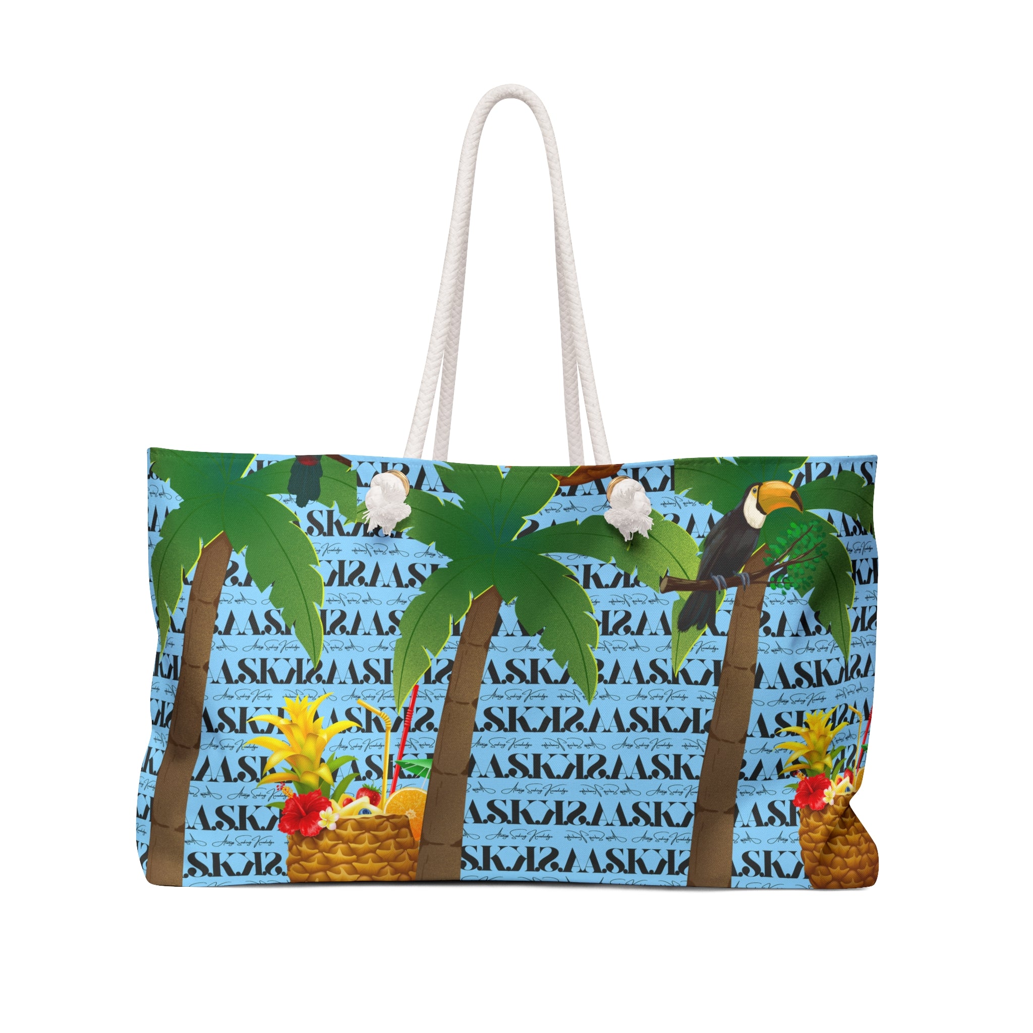 Tropical Paradise Oversized Beach Tote