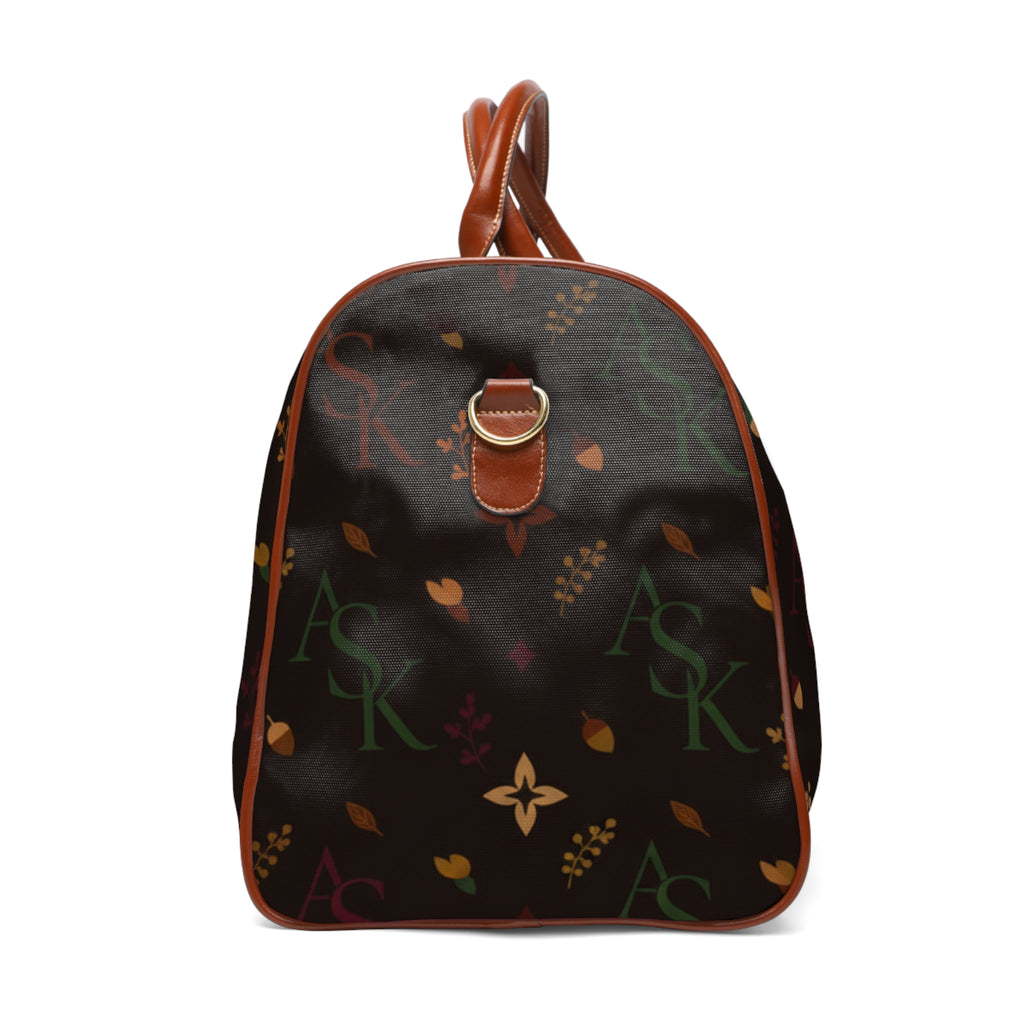 Waterproof Travel Bag - Luxury Monogram Weekender Duffle
