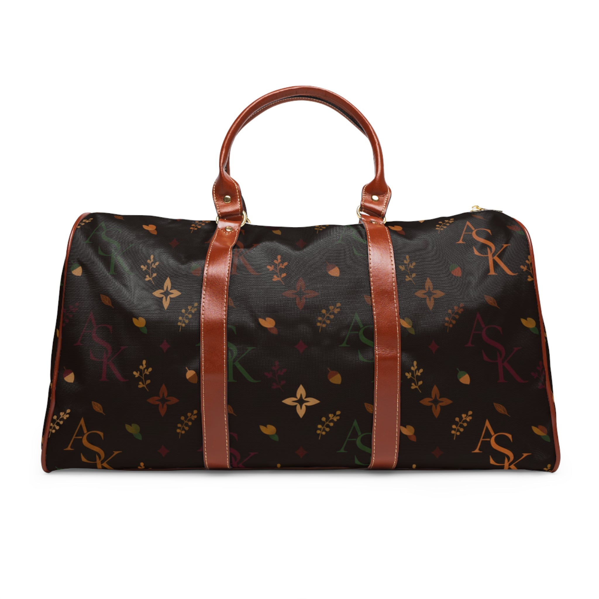 Waterproof Travel Bag - Luxury Monogram Weekender Duffle