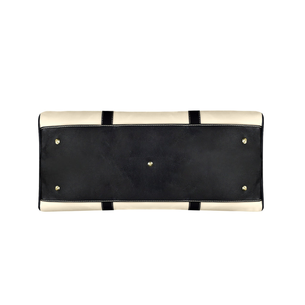 MICKI NAUTICAL LEATHER TOTE/ TAN