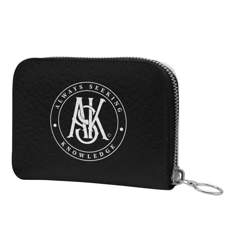 ROZZIE  LEATHER ZIP PURSE