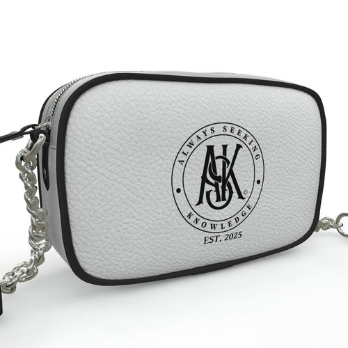 A.S.K MILK LOGO LEATHER CROSSBODY