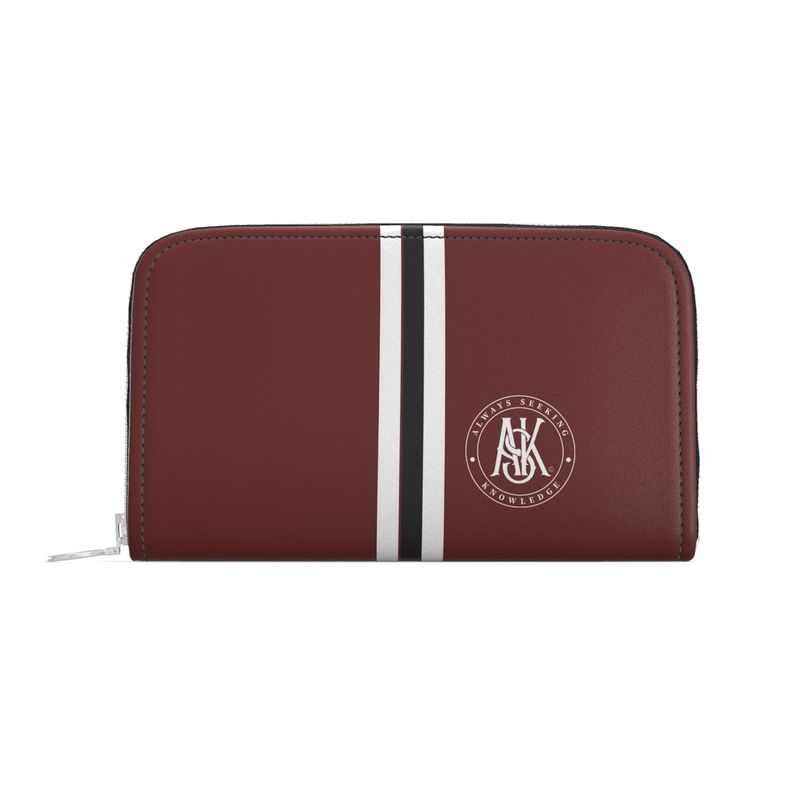 ROZ LEATHER ZIP PURSE