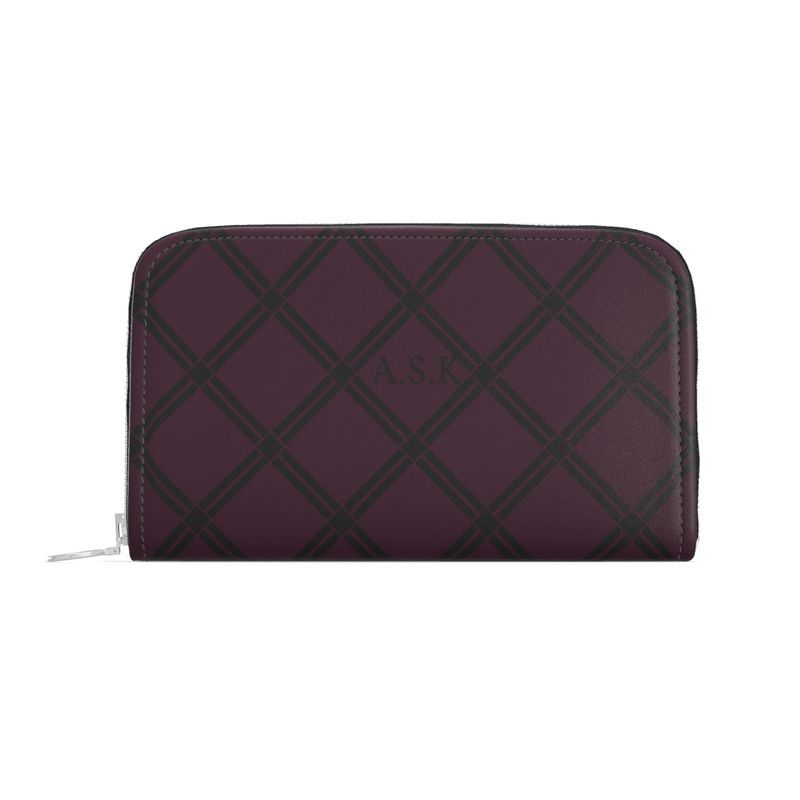ROZ LEATHER ZIP PURSE