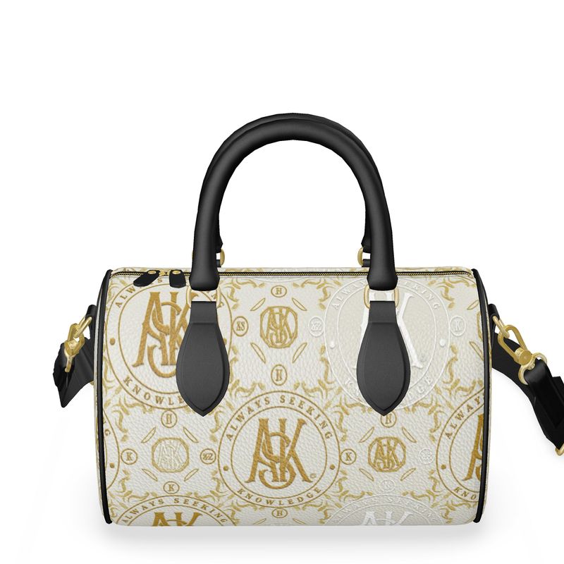 THE A.S.K. UMBRELLA WHITE AND GOLD