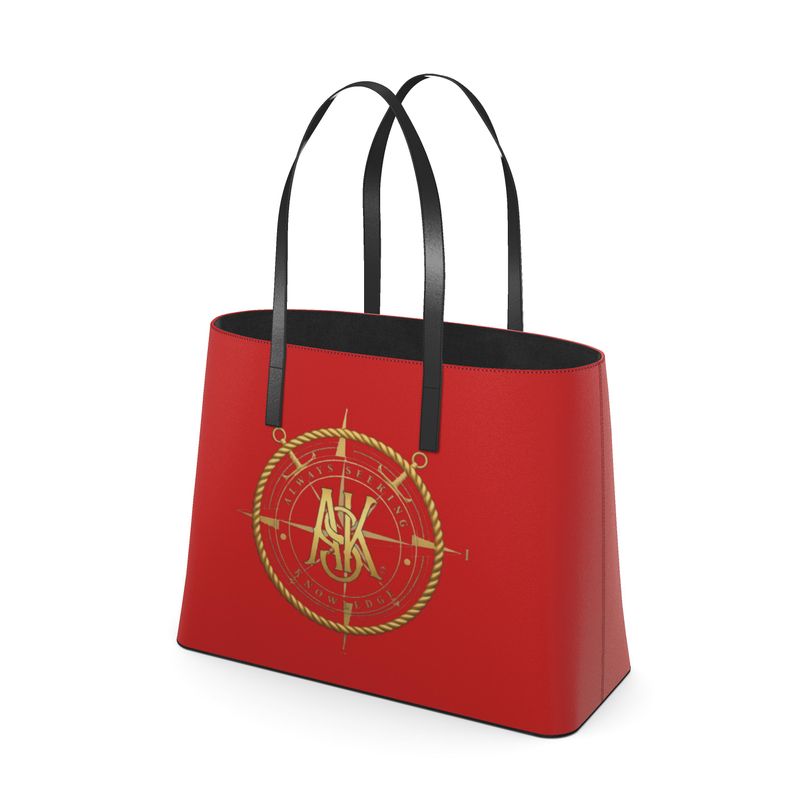 BRENDA NAUTICAL KIKA TOTE/RED