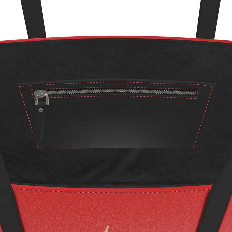 BRENDA NAUTICAL KIKA TOTE/RED