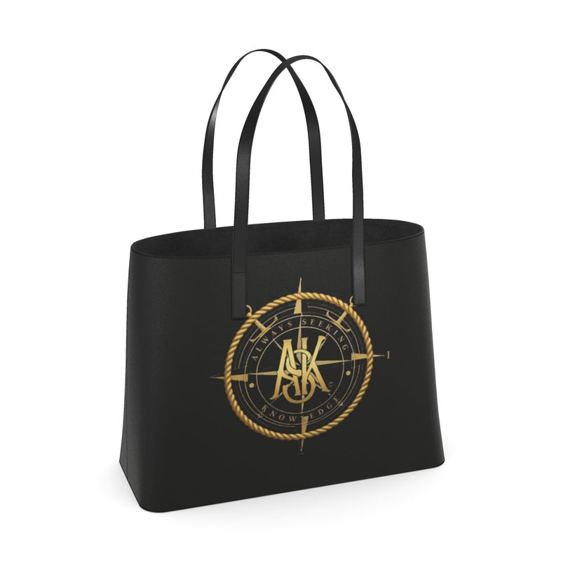 BRENDA NAUTICAL KIKA TOTE/BLACK