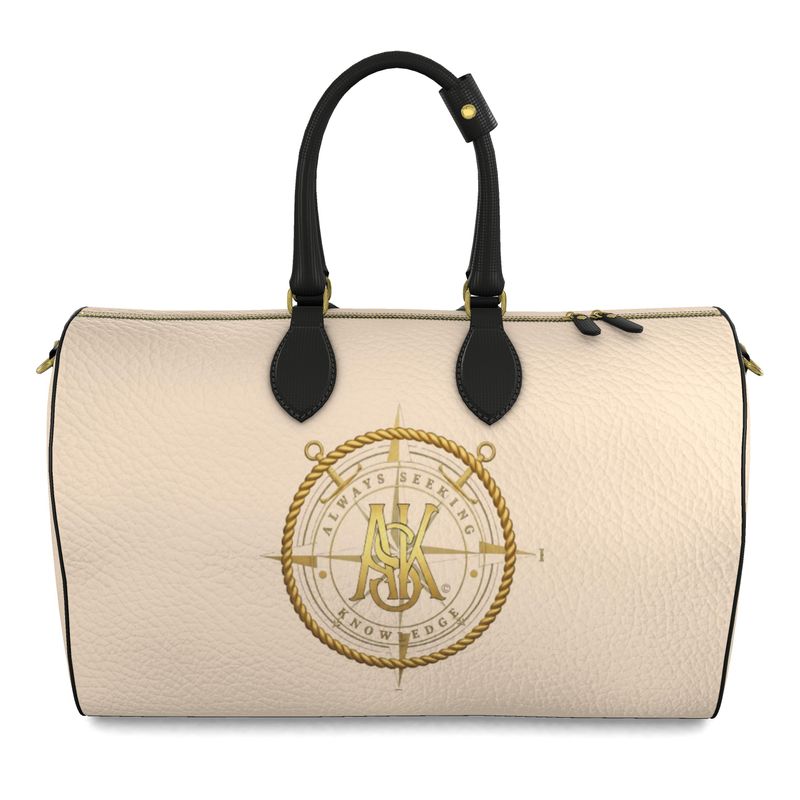 LADY NAUTICAL DUFFLE BAG/TAN