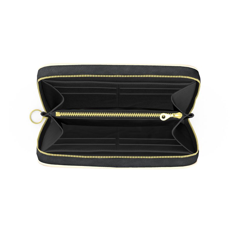 ROZ NAUTICAL ZIP PURSE/TAN