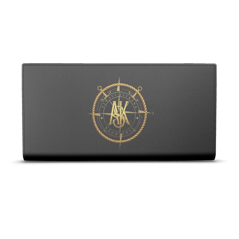 TONI NAUTICAL TRAVEL WALLET/BLK