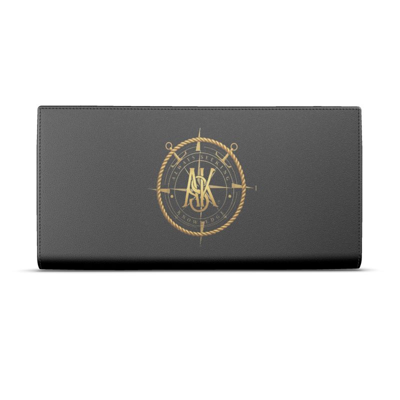 TONI NAUTICAL TRAVEL WALLET/BLK