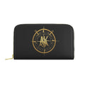 ROZ NAUTICAL ZIP PURSE/BLK