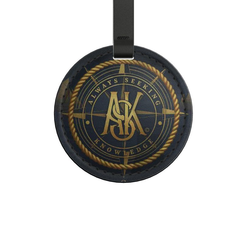 A.S.K NAUTICAL LEATHER CHARM
