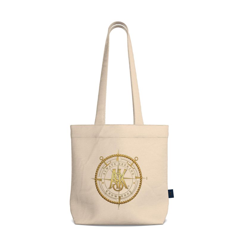 EZ NAUTICAL CANVAS TOTE