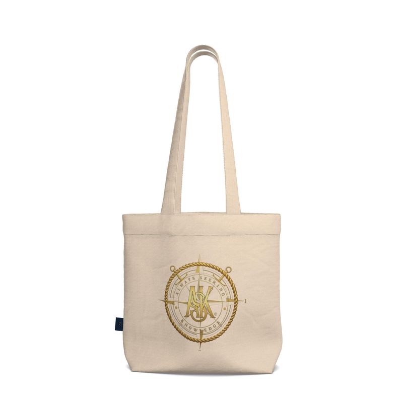 EZ NAUTICAL CANVAS TOTE