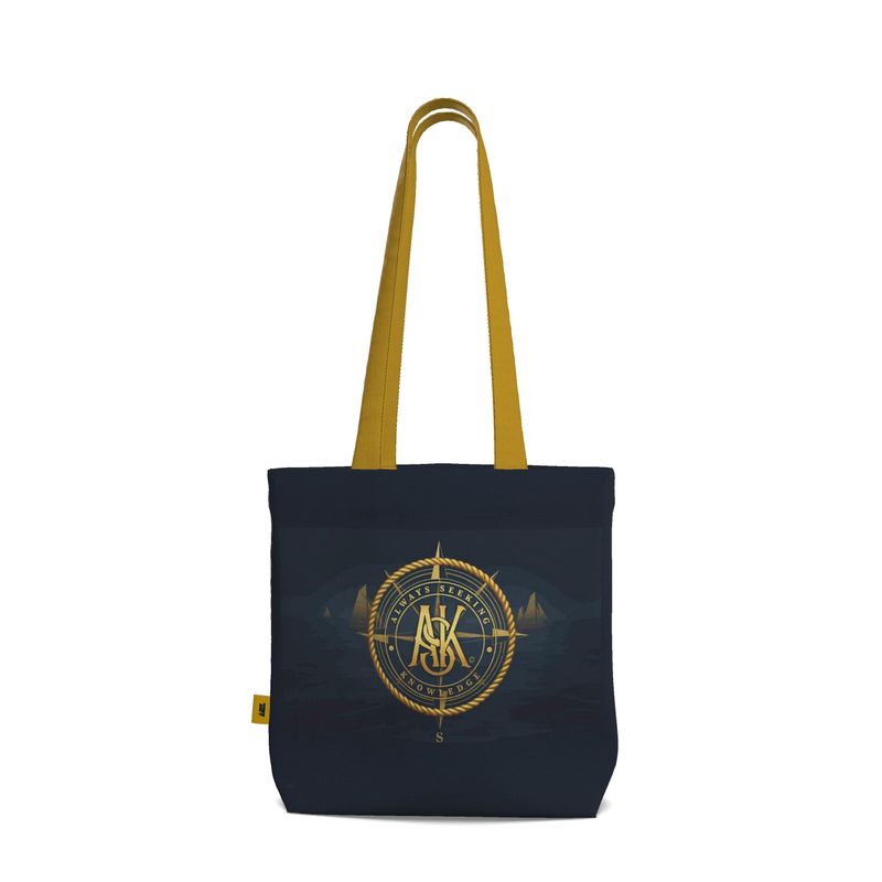 EZ NAUTICAL CANVAS TOTE