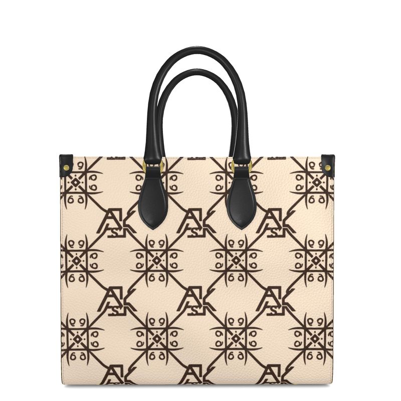 KARRINE LEATHER SHOPPER