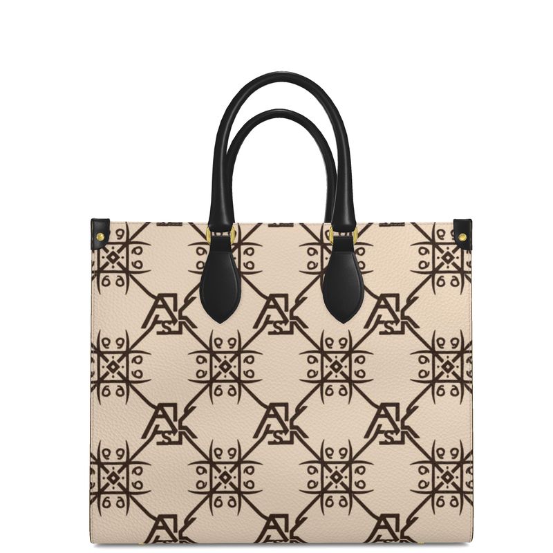 KARRINE LEATHER SHOPPER