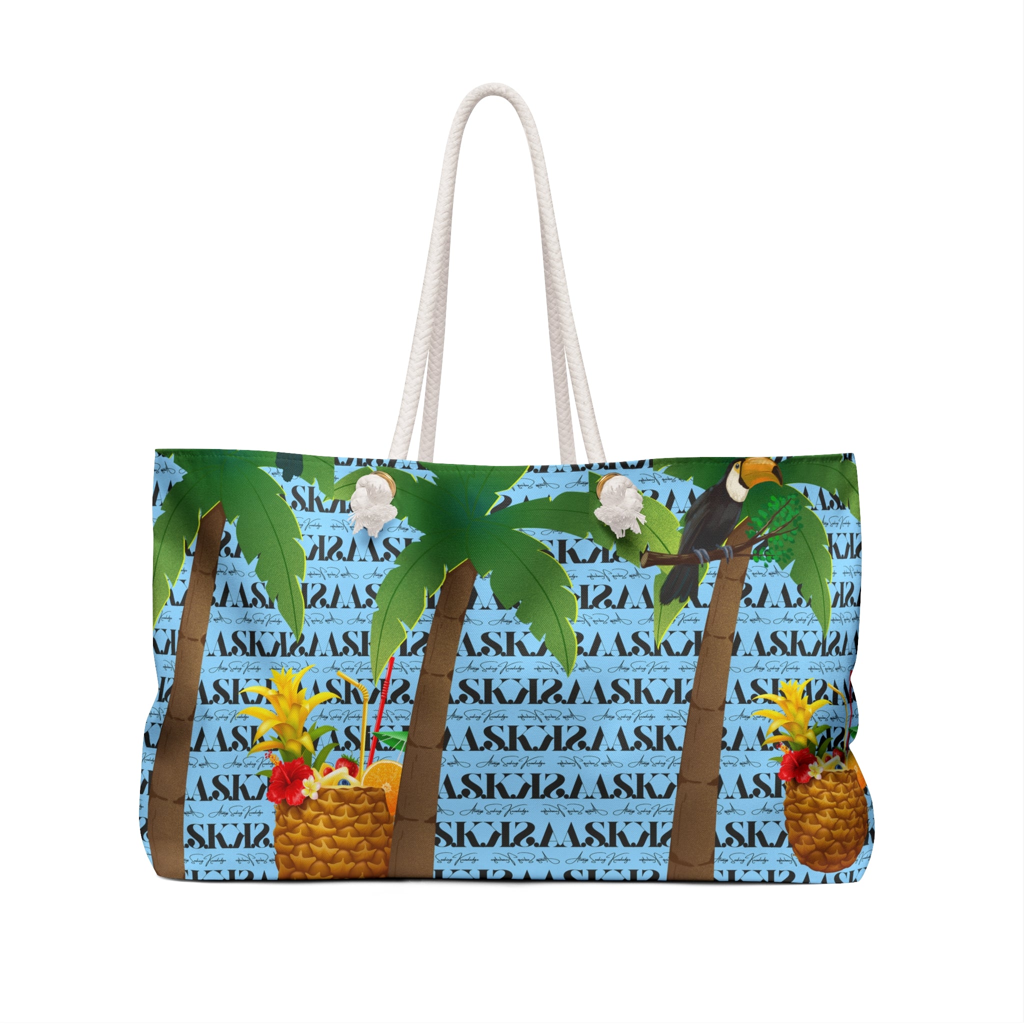 Tropical Paradise Oversized Beach Tote