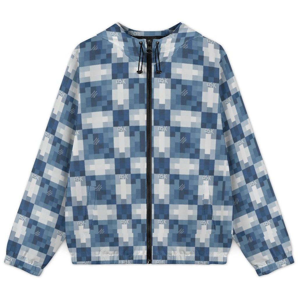 A.S.K. MEN'S HOOD WINDBREAKER