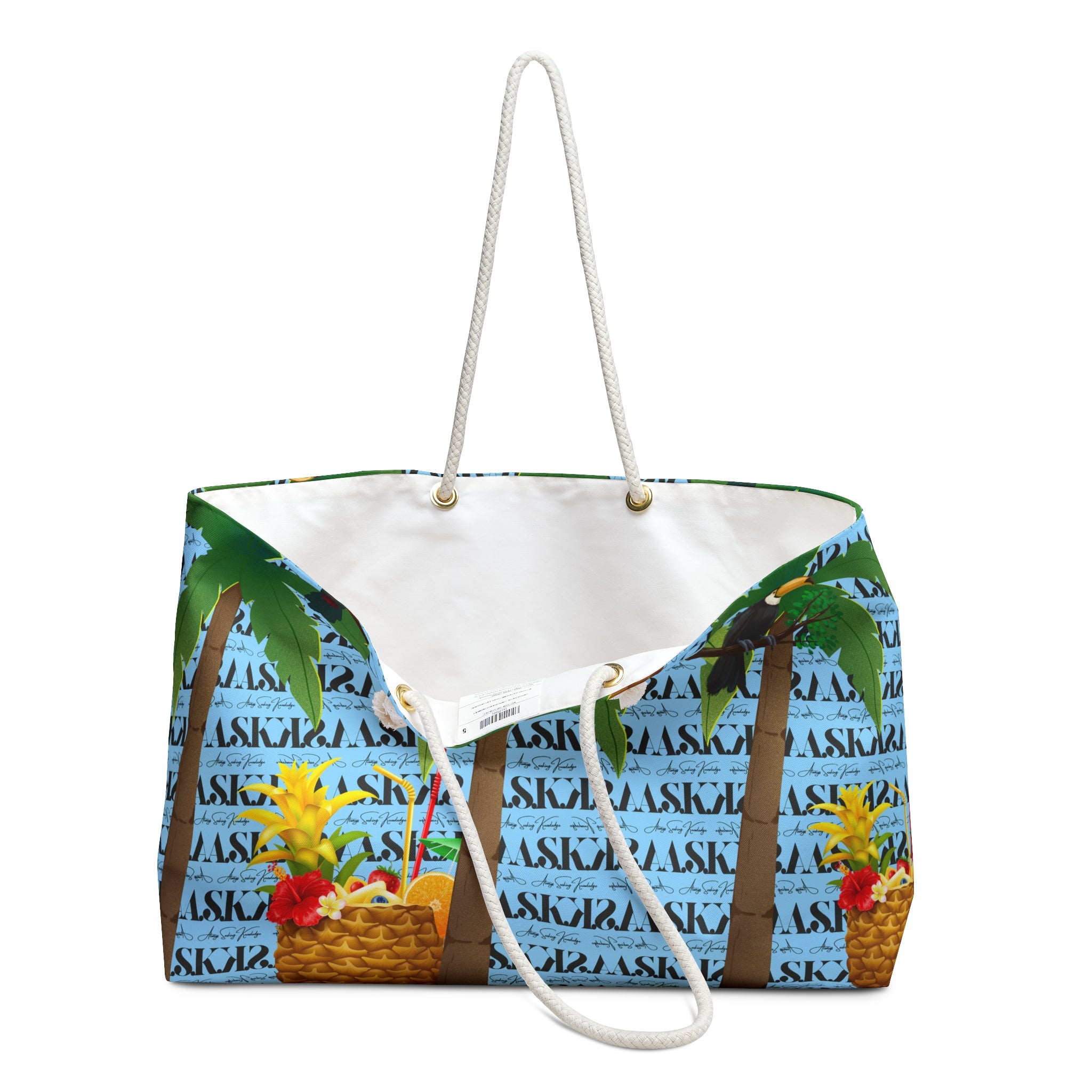 Tropical Paradise Oversized Beach Tote