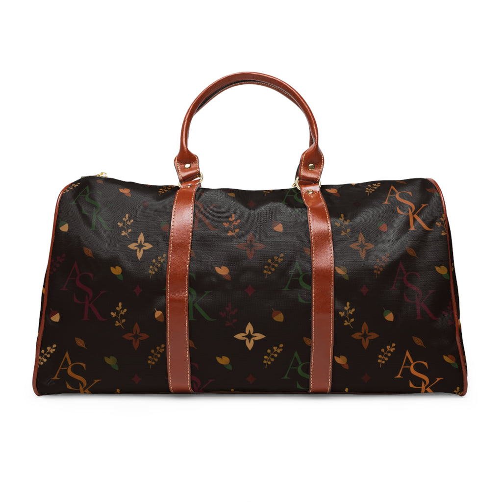 Waterproof Travel Bag - Luxury Monogram Weekender Duffle