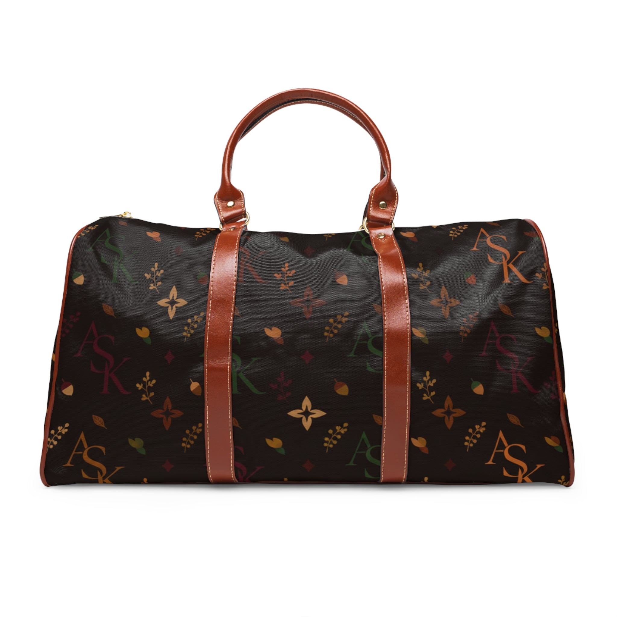 Waterproof Travel Bag - Luxury Monogram Weekender Duffle