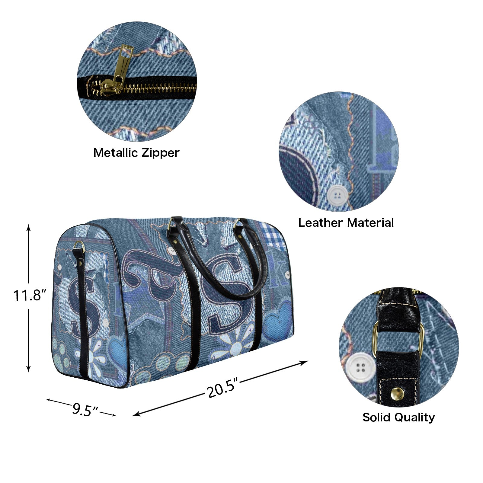 MICKI DUFFEL DENIM  LOOK