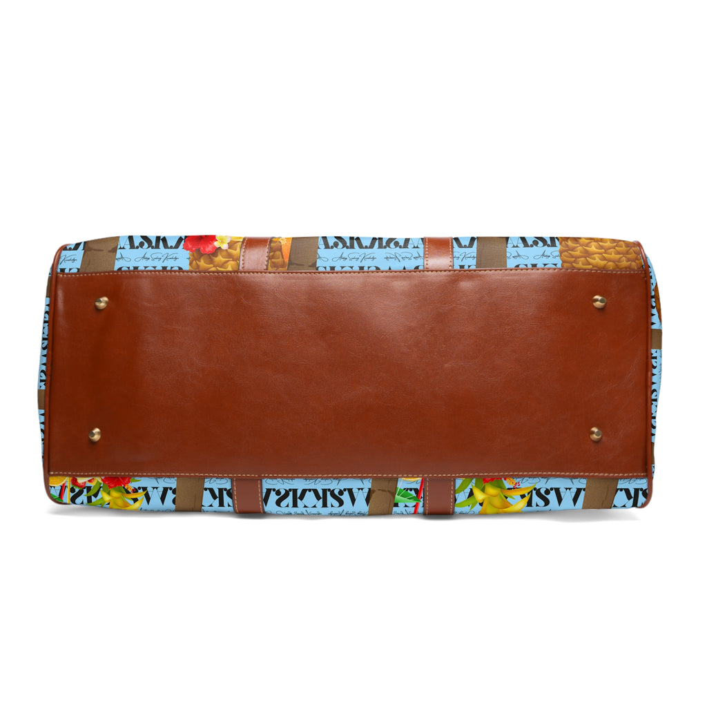 Tropical Paradise Barrel Duffle Bag