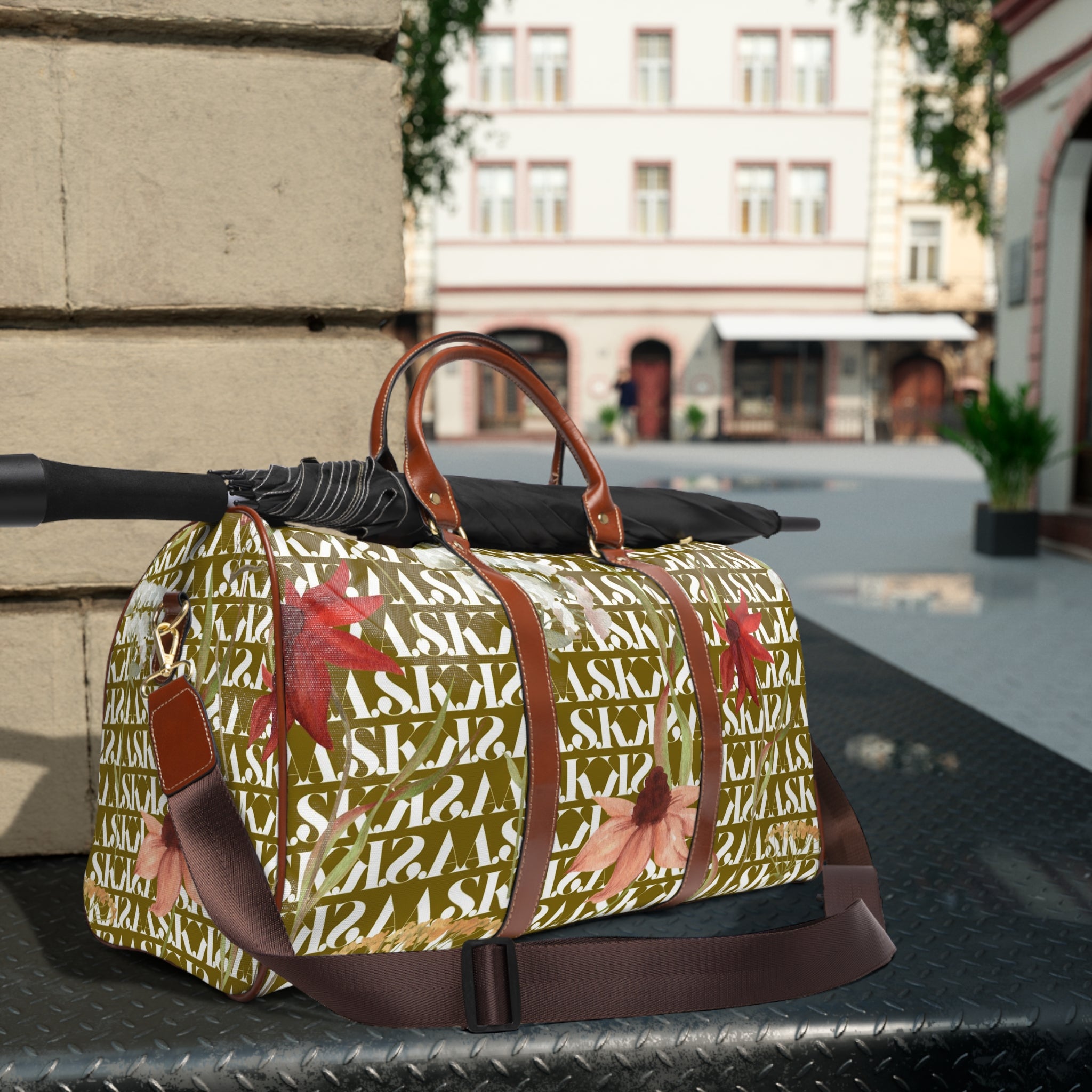 A.S.K. FLORAL OLIVE