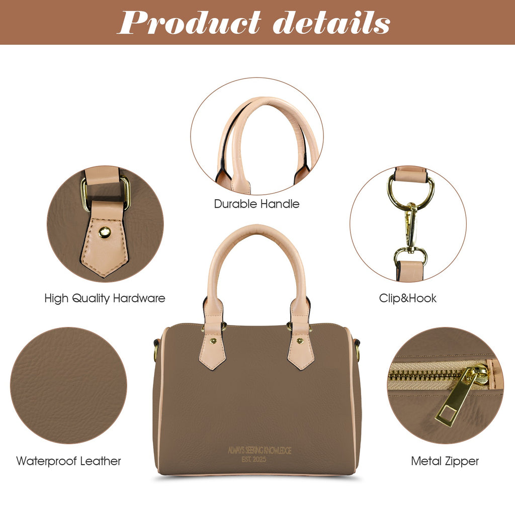 ALEX TAUPE HANDBAG