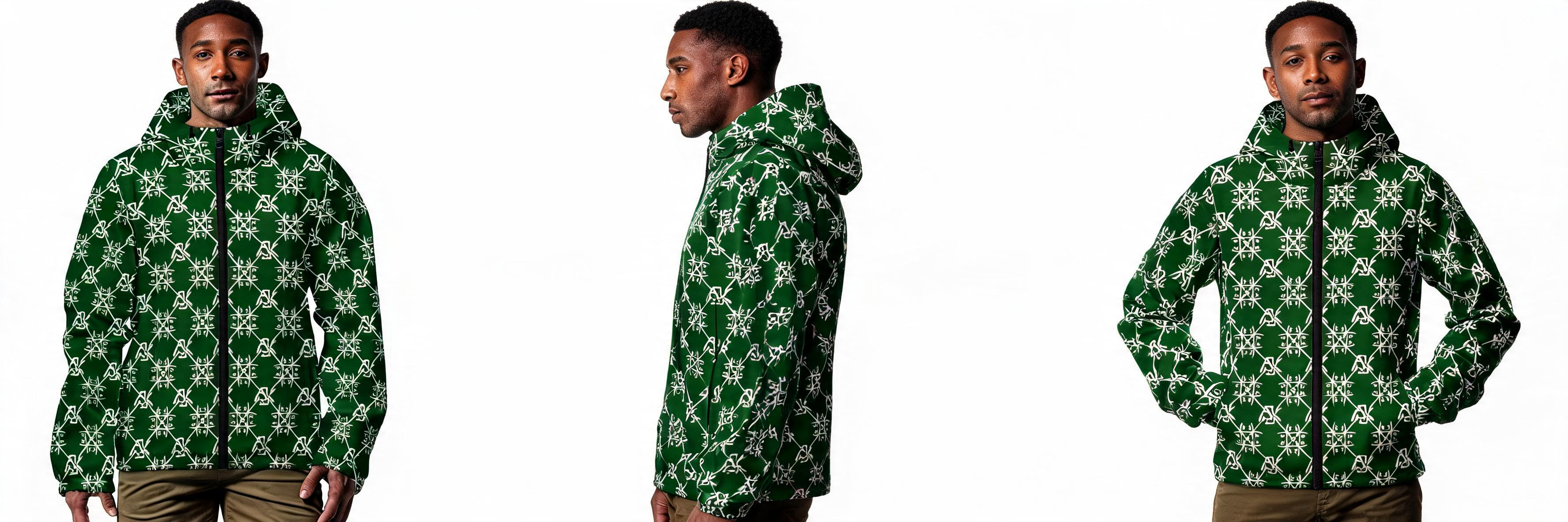 A.S.K. Hooded Windbreaker Jacket
