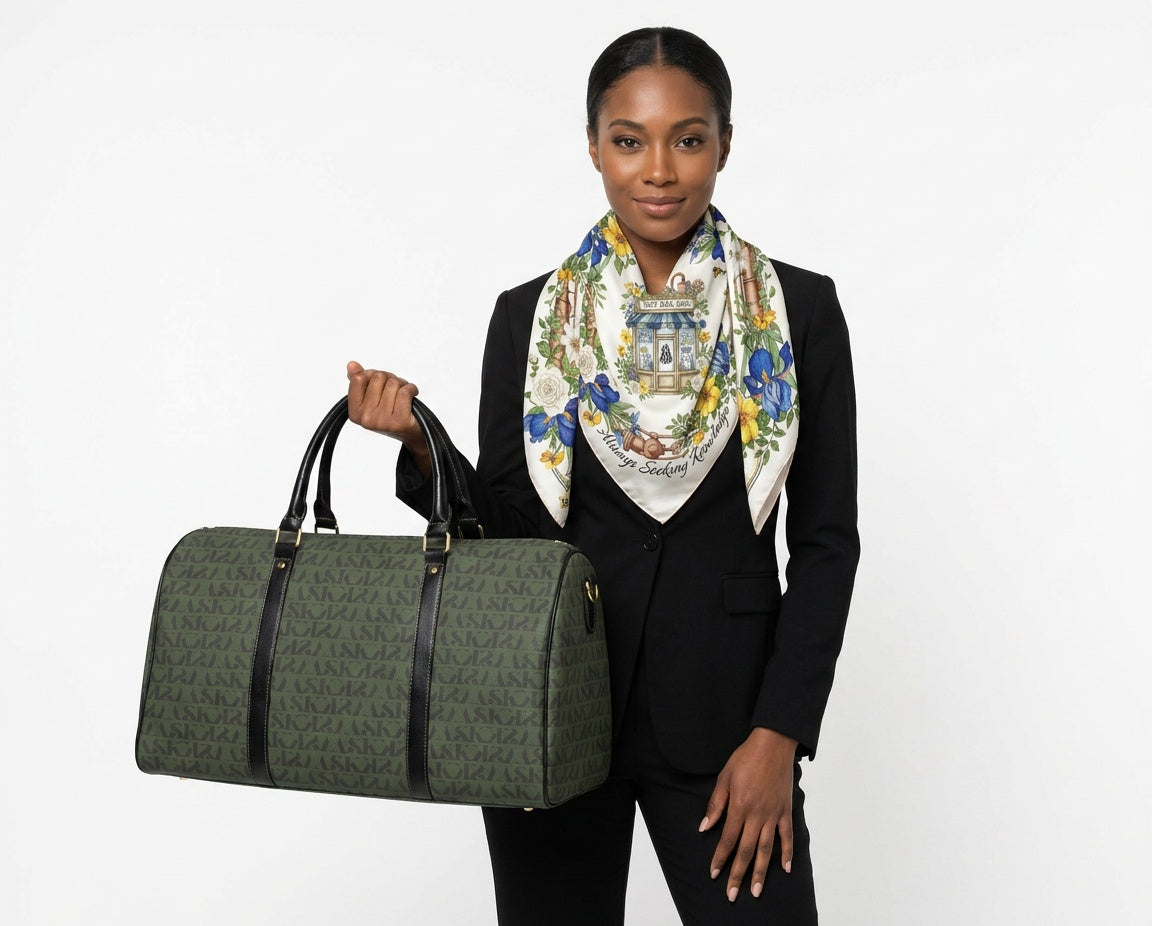 MICKI BLK CLASSIC DUFFLE