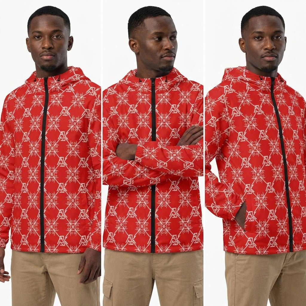 A.S.K. Hooded Windbreaker Jacket