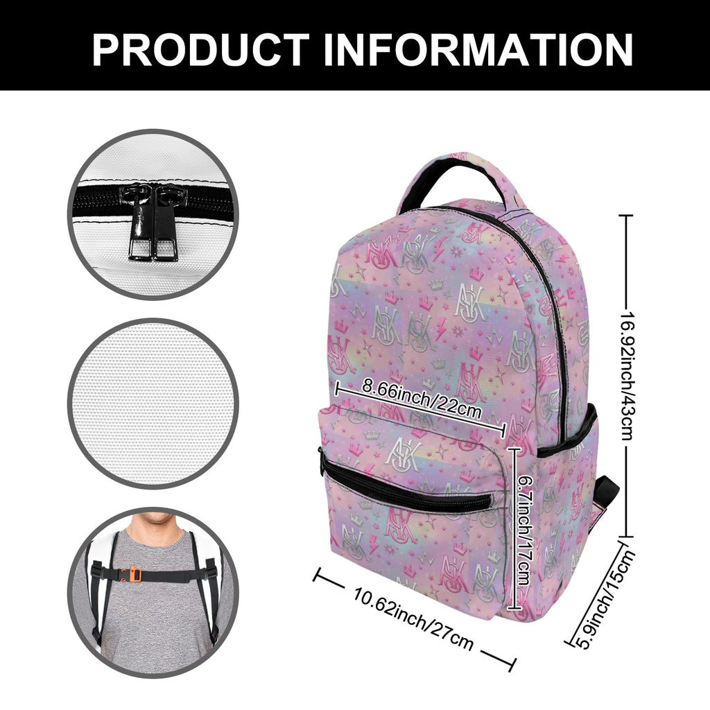 A.S.K.TEEN3 GIRLS BACKPACK