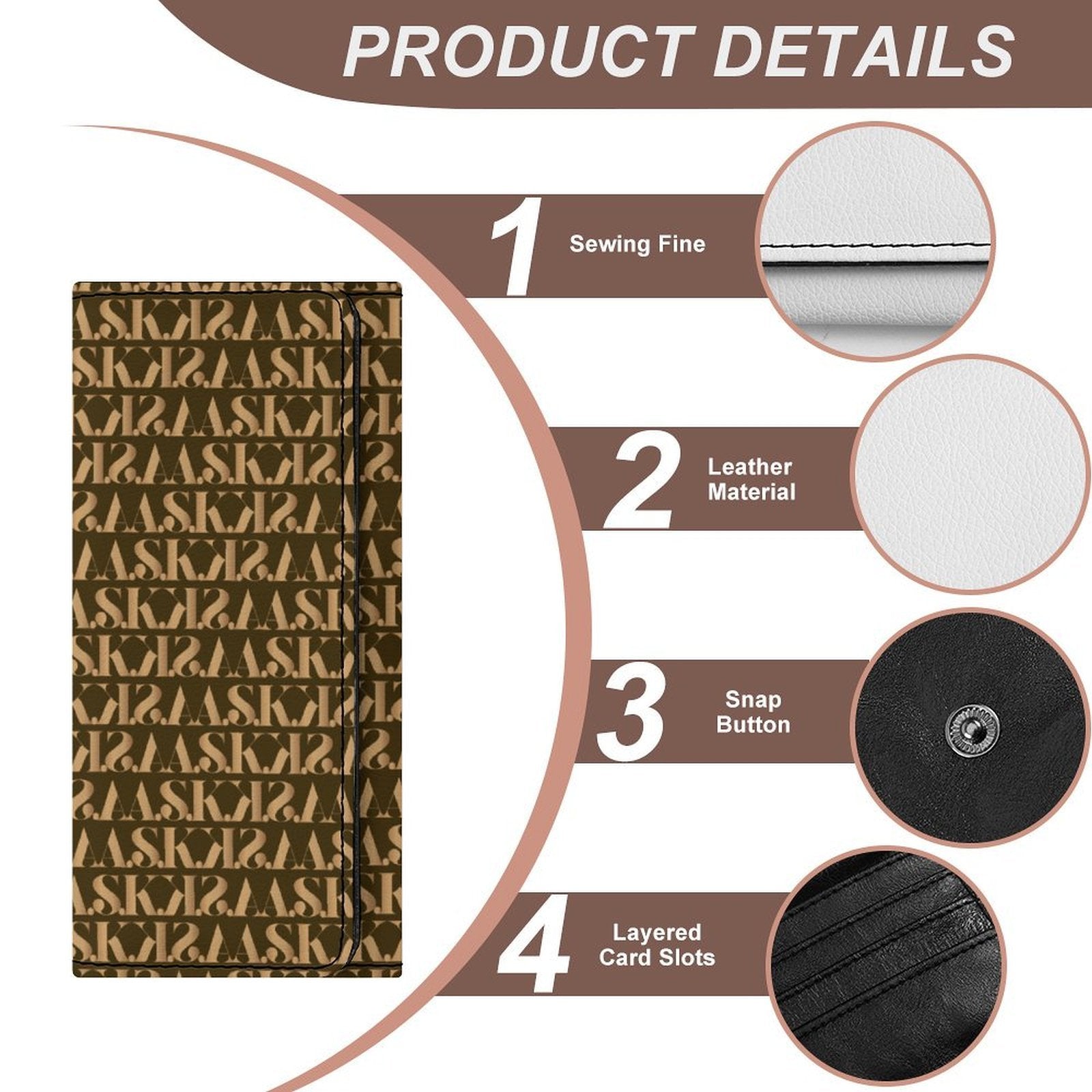 TRIFOLD BROWN