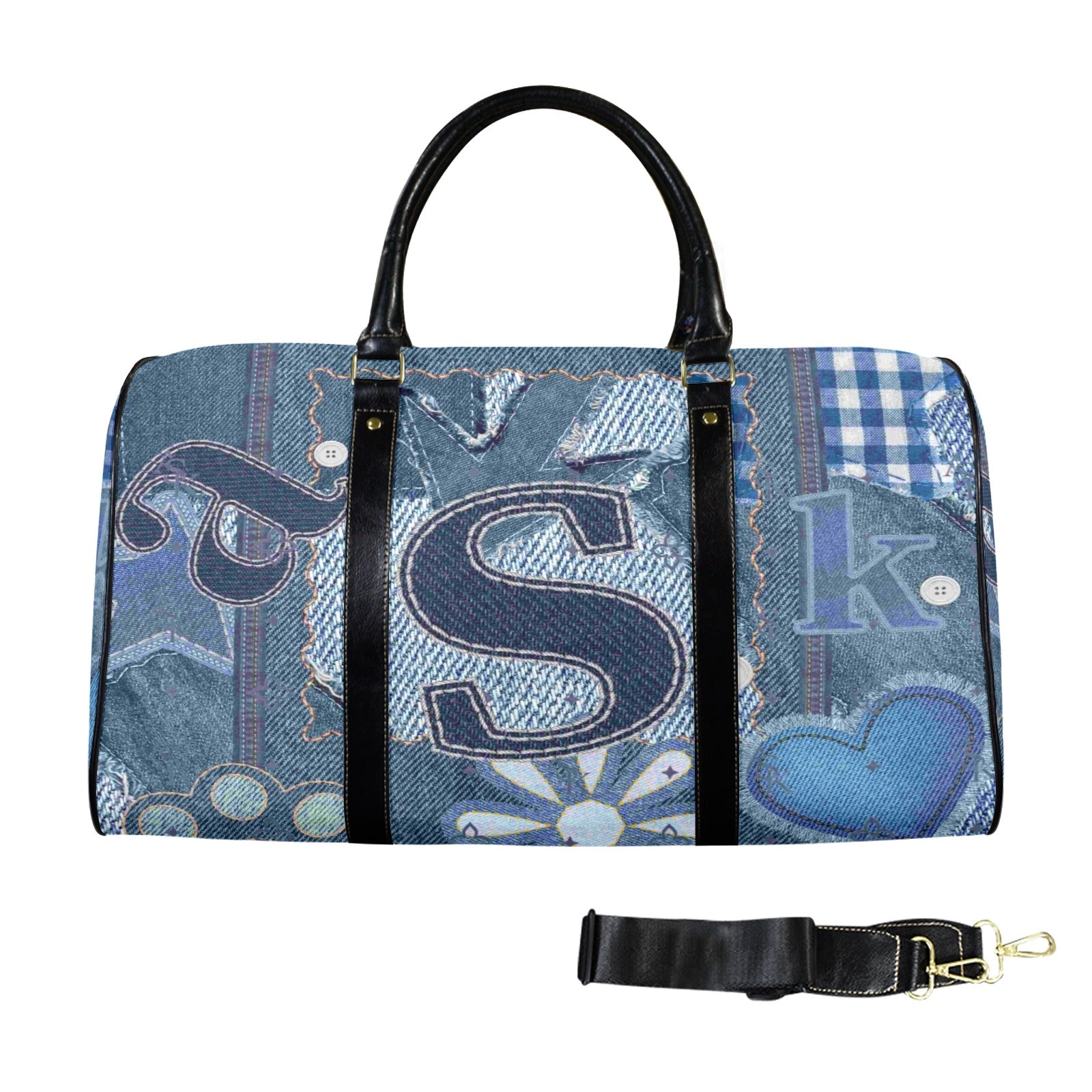 MICKI DUFFEL DENIM  LOOK