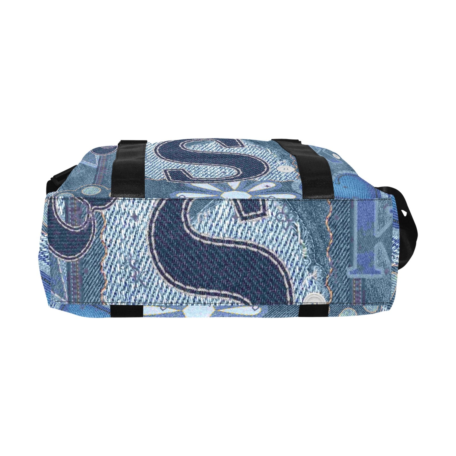 TROLLEY TRAVEL DENIM LOOK