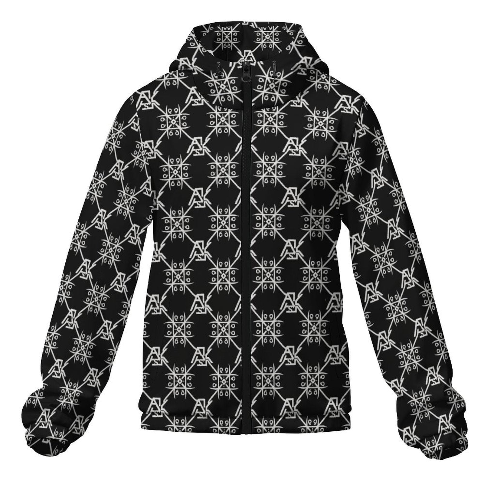 A.S.K. Hooded Windbreaker Jacket